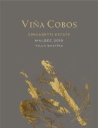 Vina Cobos Zingaretti Estate Malbec 2018  Front Label