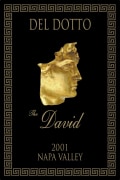 Del Dotto The David (3 Liter Bottle) 2001  Front Label
