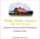 Walla Walla Vintners Sagemoor Vineyard Cabernet Sauvignon 2006  Front Label