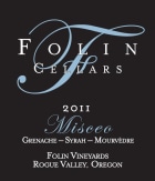 Folin Cellars Misceo 2011 Front Label