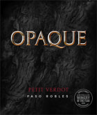 Opaque Petit Verdot 2016  Front Label
