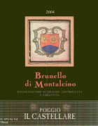 Poggio Il Castellare Brunello di Montalcino 2004  Front Label