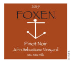 Foxen John Sebastiano Vineyard Pinot Noir 2019  Front Label
