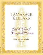 Tamarack Cellars Ciel du Cheval Vineyard Reserve 2012 Front Label