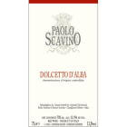 Paolo Scavino Dolcetto d'Alba 2018  Front Label