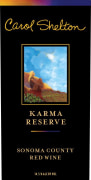 Carol Shelton Karma Reserve Red 2015 Front Label