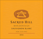 Sacred Hill Sauvignon Blanc 2016  Front Label