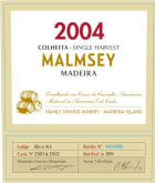 Blandy's Madeira Colheita Malmsey Single Harvest (500ML) 2004  Front Label