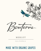 Bonterra Organically Grown Merlot 2021  Front Label