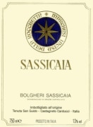 Tenuta San Guido Sassicaia (1.5 Liter Magnum) 2015 Front Label