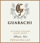 Guarachi Family Wines Sun Chase Vineyard Pinot Noir 2018  Front Label