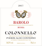 Aldo Conterno Colonnello Barolo 2017  Front Label