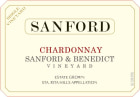 Sanford Sanford & Benedict Vineyard Chardonnay 2016  Front Label