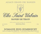 Zind-Humbrecht Rangen de Thann Clos St. Urbain Grand Cru Riesling 2017  Front Label