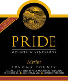 Pride Mountain Vineyards Vintner Select Merlot 2016  Front Label