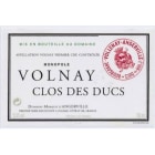 Domaine Marquis d'Angerville Volnay Clos des Ducs Premier Cru Monopole 1999  Front Label