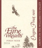 Eyrie Estate Pinot Noir 2016  Front Label