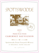Spottswoode Cabernet Sauvignon (3 Liter Bottle) 2011  Front Label