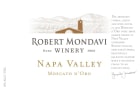 Robert Mondavi Moscato d'Oro (375ML half-bottle) 2018  Front Label