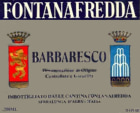Fontanafredda Silver Label Barbaresco 1990  Front Label