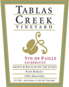 Tablas Creek Vin de Paille Sacrerouge Mourvedre 2010  Front Label