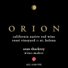 Sean Thackrey Orion Red Blend 2015 Front Label