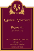 Gianelli Vineyards Primitivo 2012  Front Label