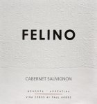 Vina Cobos Felino Cabernet Sauvignon 2017  Front Label