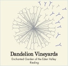 Dandelion Vineyards Enchanted Garden of the Eden Valley Riesling 2018  Front Label