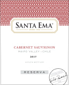 Santa Ema Reserva Cabernet Sauvignon 2017  Front Label