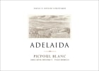 Adelaida Picpoul Blanc 2018  Front Label