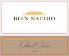 Bien Nacido Estate Pinot Noir 2021  Front Label