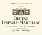 Chateau Lespault-Martillac Blanc 2014 Front Label