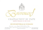 Domaine de Beaurenard Chateauneuf-du-Pape Boisrenard Rouge 2003  Front Label