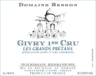 Domaine Besson Givry Les Grands Pretans Premier Cru 2019  Front Label