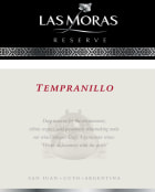 Finca Las Moras Reserve Tempranillo 2013  Front Label