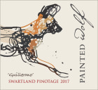 Painted Wolf Guillermo Pinotage 2017  Front Label