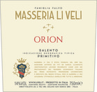 Li Veli Orion Primitivo 2019  Front Label