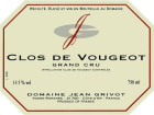 Domaine Jean Grivot Clos de Vougeot Grand Cru 2019  Front Label