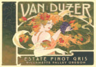 Van Duzer Estate Pinot Gris 2008 Front Label