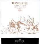 Barone Ricasoli Roncicone Chianti Classico Gran Selezione 2020  Front Label