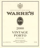 Warre's Vintage Port 2000 Front Label