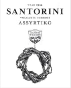 Santo Assyrtiko Santorini 2016 Front Label
