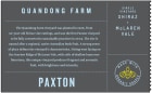 Paxton Vineyards Quandong Shiraz 2019  Front Label