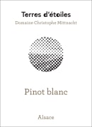 Christophe Mittnacht Terres d'Etoiles Pinot Blanc 2019  Front Label