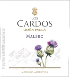 Dona Paula Los Cardos Malbec 2022  Front Label