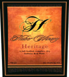 Huber Orchard Winery Heritage 2007  Front Label