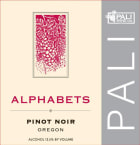 Pali Wine Co Alphabets Pinot Noir 2017 Front Label