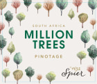Million Trees Pinotage 2019  Front Label