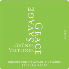 Savage Grace Wines Underwood Mountain Vineyards Gruner Veltliner 2018  Front Label